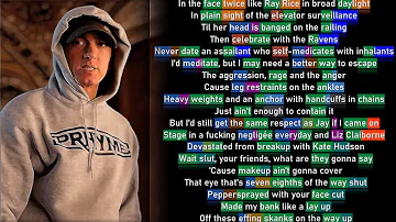 1.000 Rhymes - 1.000 Subscribers Special | Eminem on "Shady CXVPHER"