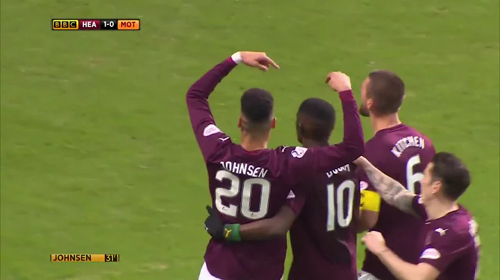 Bjorn Johnsen Hearts Goals