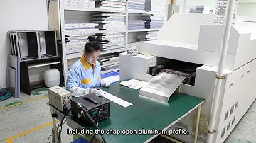 HBM factory for fabric light box