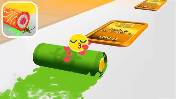 Sushi Roll 3D - Gameplay Walkthrough - All Levels Part 1 (Android, iOS Game)