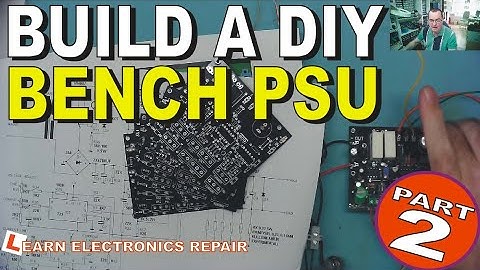 How To Build A Variable Bench PSU 0-30V 0-10A  Constant Current Constant Voltage - Part 2