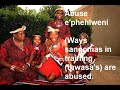 Ways sangoma in training thwasas can be abused