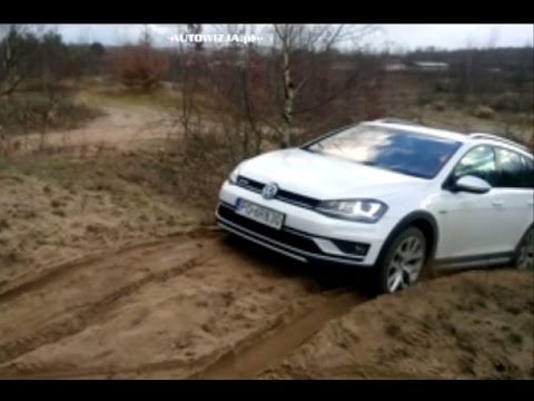 Vw Golf Alltrack 1 8 Tsi 180 Km Dsg6 4motion Terrain Test Youtube