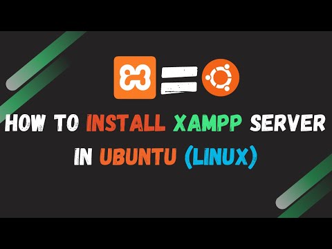 How to install XAMPP server in  Ubuntu (Linux)