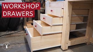 How to Build Shop Drawers with Euro Slides