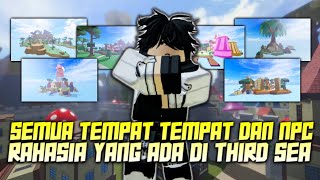 All Secret Places And Secret NPCs In Third (3) Sea || ROBLOX : Blox Fruit ||