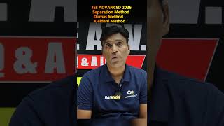 JEE2026 Chemistry Strategy: What to Study &amp; What to Skip #nssir  #jeeadvanced