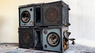 The Speaker Repairman's Top Skills Repair and Reuse 12 inch Speakers Like New // Restoration Project