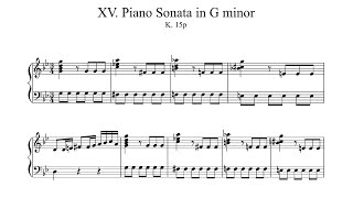Mozart: Sonata in G minor K15p - London Sketchbook - Artur Balsam, 1960 - MHS 1818