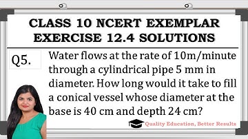 Exercise 12.4 Question 5 NCERT Exemplar Class 10 Maths @MathsTeacher