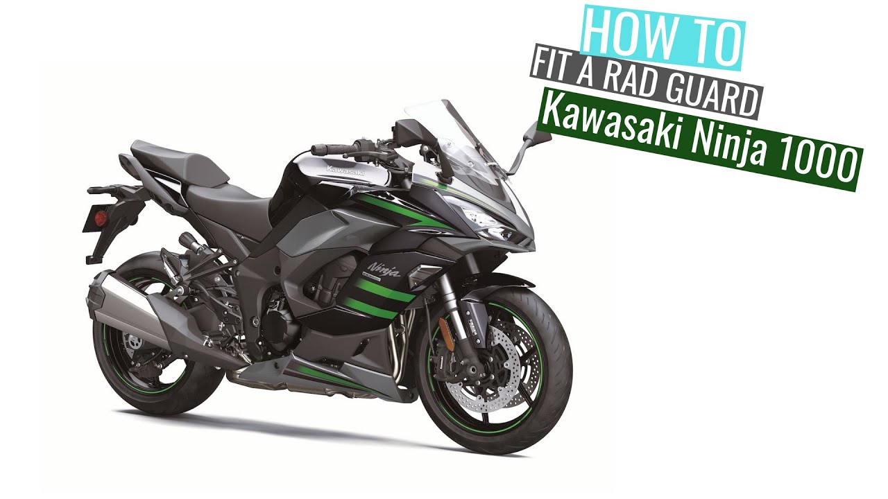 Kawasaki Ninja 1000 SX 2020-2022 Rad Guard fitting instructions - YouTube