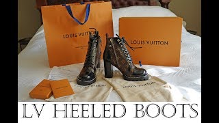 louis vuitton heel combat boots