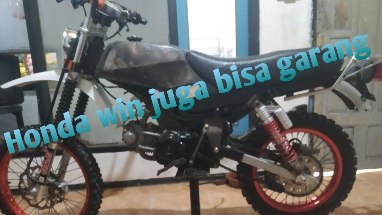 Modif Honda Win 100 Jadi Trail Pakai Mesin Vega New 2006