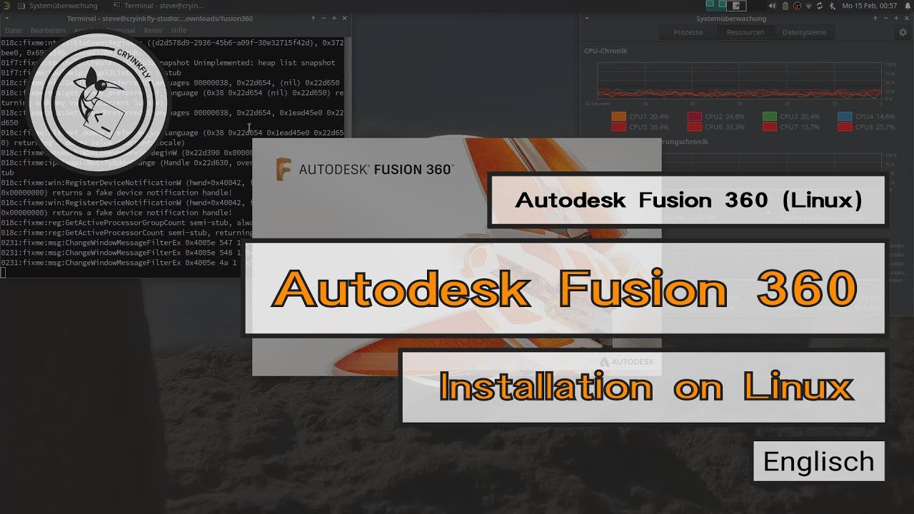 fusion 360 linux