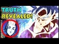 Whis REVEALS THE TRUTH about Goku’s Mastered Ultra Instinct! (Dragon Ball Super UI White Silver DBS)