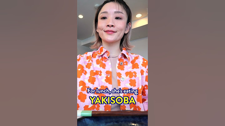 Wat mijn Japanse vrouw op een dag eet