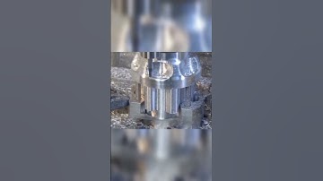 quá trình gia công 1 bộ phận của ô tô #cnc #phay #khoan