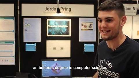 Meet Jordan at the Computer Science Fair