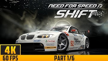 Need for Speed: Shift - Walkthrough Game - Part 1/6 (4K 60FPS) No Commentary