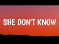 Jade Eagleson - She Don't Know (Lyrics)