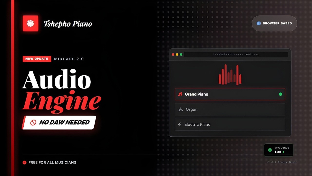 Web-Based MIDI Visualizer with BUILT-IN Sounds - YouTube