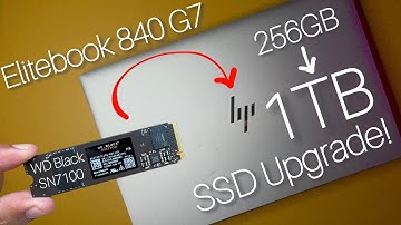 🛠️ HP EliteBook 840 G7 NVMe SSD Upgrade + Windows 11 Clean Installation 🔥 | Full Step-by-Step Guide!