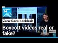 Zara-Gaza boycott: &#39;Americans throwing away all their Zara clothes?&#39; • FRANCE 24 English