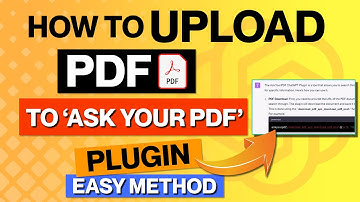 How To Upload A PDF To ChatGPT Using AskYourPDF ChatGPT Plugin [Step by Step 2023]