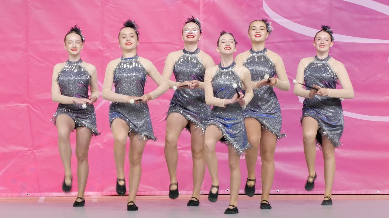 Majorettes Gracja / Stara Wieś  - Baton mini formation - Kędzierzyn Koźle 2024