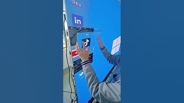 The LED screen is broken again! #ledscreen #ledvideowall #leddisplay #eagerled