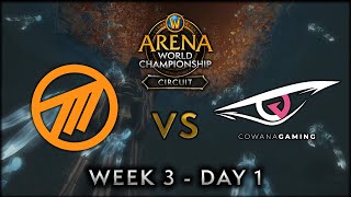 Method EU vs Cowana Gaming | Week 3 Day 1 | AWC SL Circuit