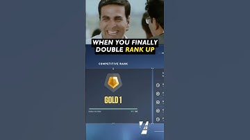 Double rank up 😱 | Subscribe Now | #valorant #shorts #funnymemes #trending #fyp