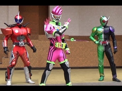 エグゼイドショー〗仮面ライダーW☆仮面ライダーアクセルも登場