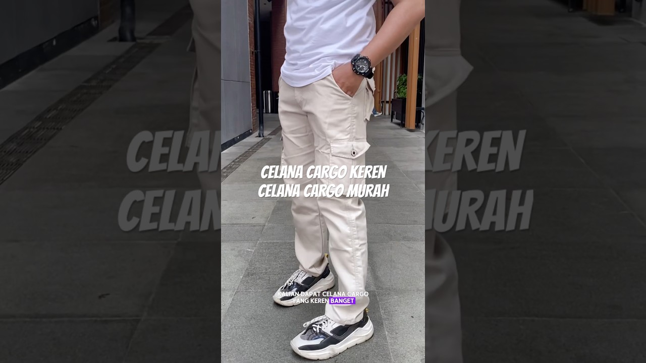 Review produk shopee affiliate tiktok affiliate Celana cargo celana cargo murah celana cargo panjang