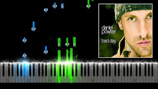 Daniel Powter - Bad Day Piano Tutorial