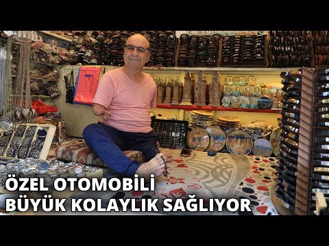 Kollarının eksikliğini ayaklarıyla giderdi, azmiyle örnek oldu