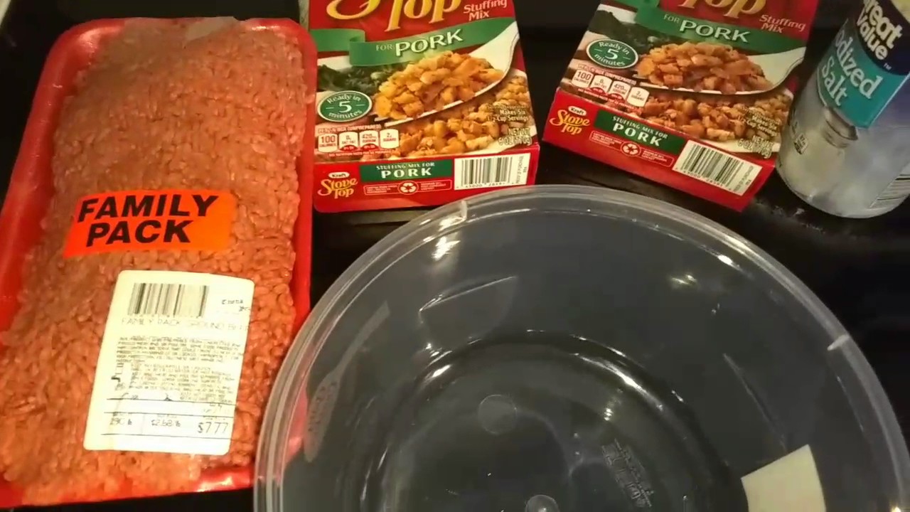 HOW TO COOK A MOIST TASTY MEATLOAF - YouTube