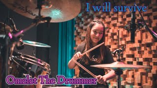 I will survive - Demi Lovato / Hit Like A Girl Contest 2022/Drum cover by Omelet The Drummer Resimi