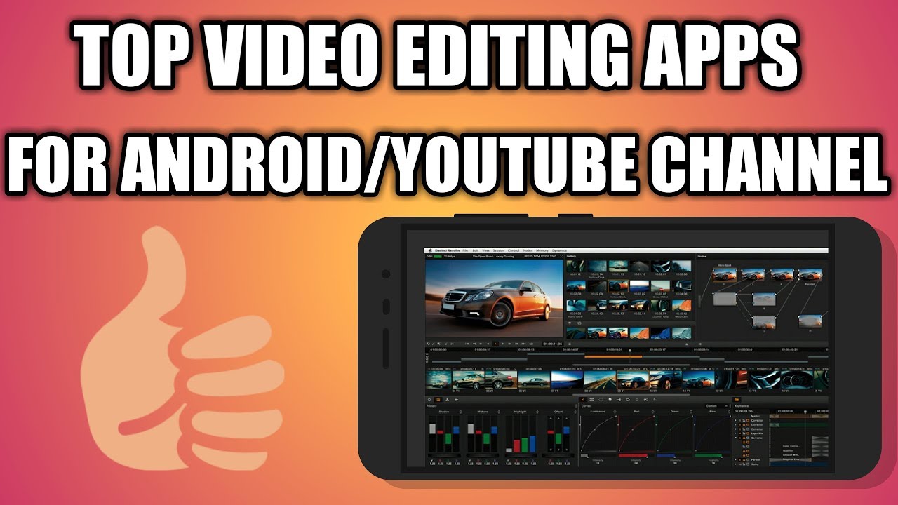 Best video editing apps for youtube channel In hindi YouTube