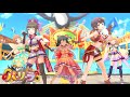 「デレステ」パ・リ・ラ (Game ver.) ナターリア、城ヶ崎莉嘉、喜多見柚、浜口あやめ、及川雫 SSR