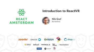 Introduction to ReactVR - Nik Graf 2019