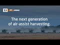 The next generation of air assist harvesting  s3 aws airbar flow dynamics