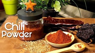 CHILI POWDER // for Enchilada Sauce, Chili, Rubs, Guisados, Stews and more ❤