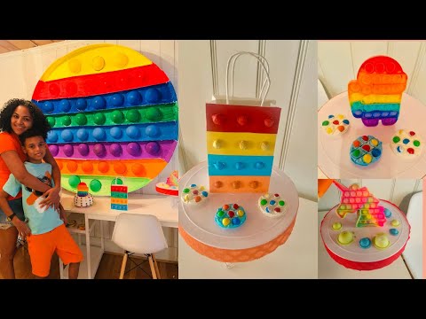 Video: How To Make DIY Giant Fidget Pop It! Pot It party DIY
