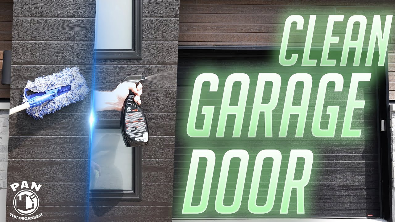How To Clean And Protect Your Garage Door! YouTube