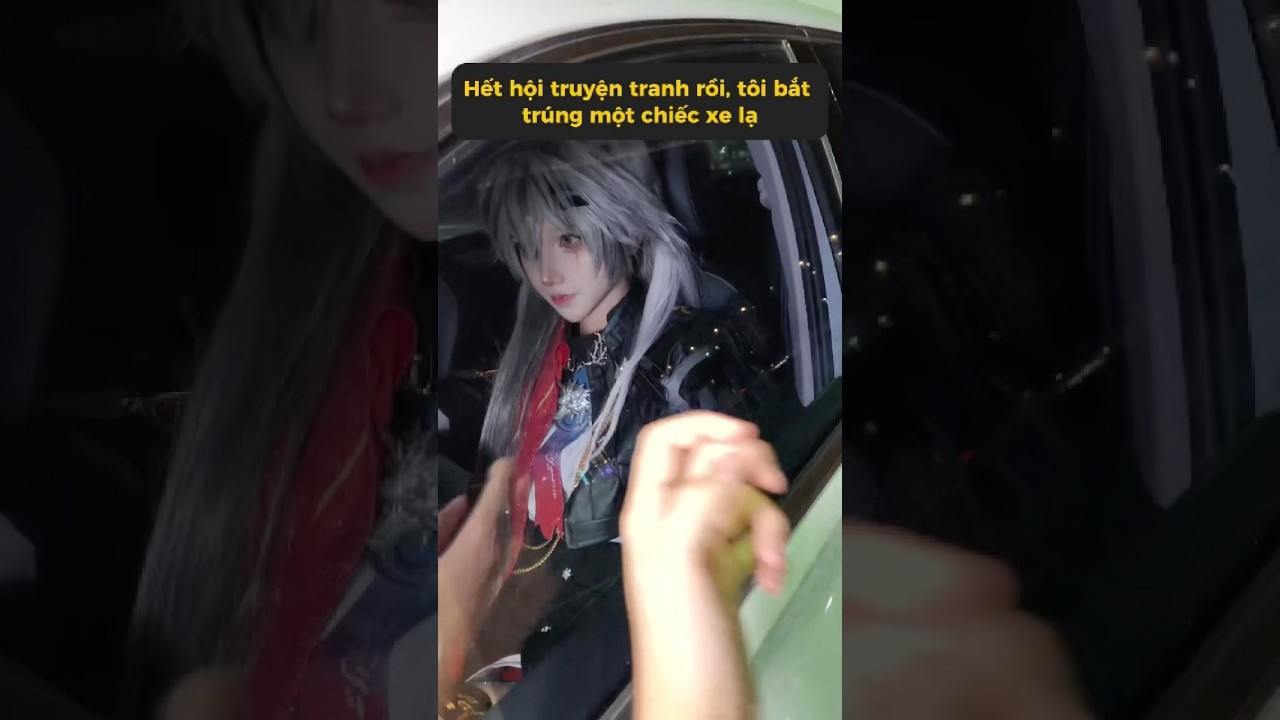 Kết thúc CP rồi lại gặp chiếc xe kỳ lạ #meowcosplay #shorts