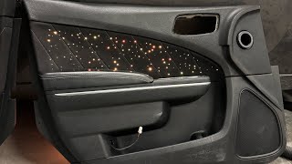 Installing Stars Into 2018 Dodge Charger Door Panels Dodge Charger Door Panels