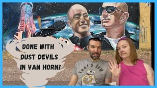 Dodging Dust Devils at Van Horn RV Park in West Texas -- RV Park Review