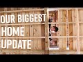 Our biggest home update. I learned so much.