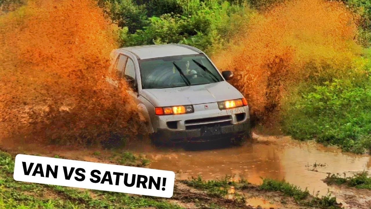 Mini Van MUDDING!!! - YouTube